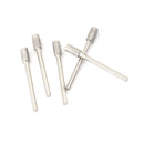 5X Cylindrical Diamond Glasses Jade Burr Bits Carving Polishing Rotary Tool OS