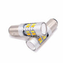 2 x WHITE 1157 5W BAY15D 5630 20smd CAR STOP TAIL BRAKE LED BULBS LAMP LIGHT
