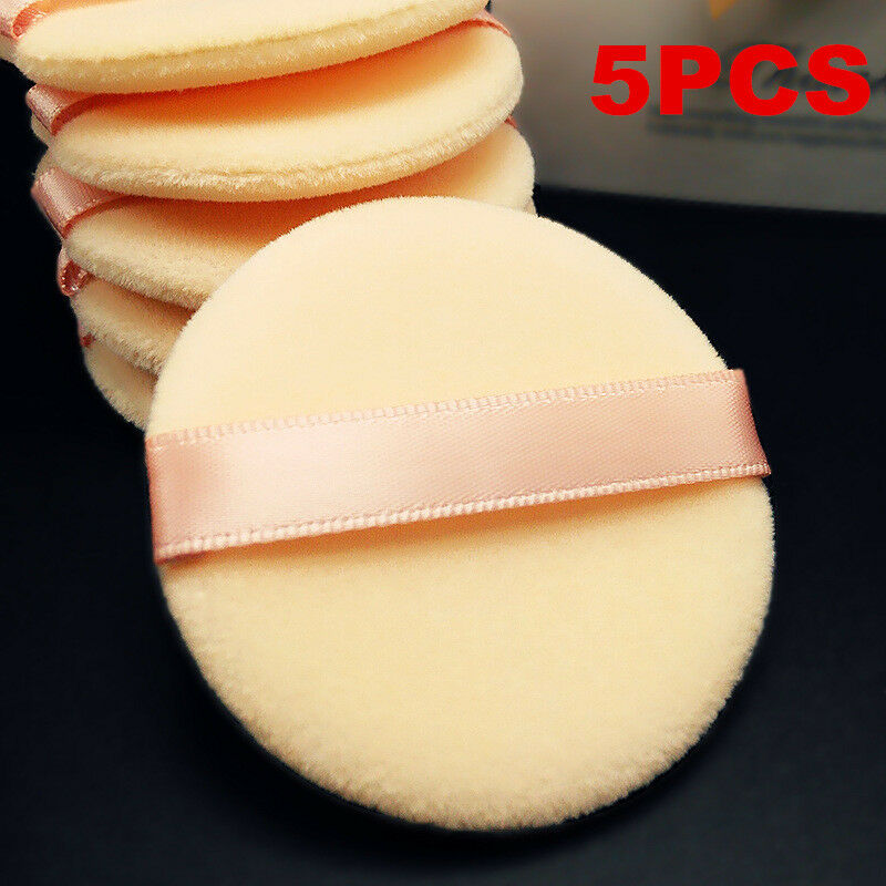 5X Beauty Facial Sponge Powder Puff Pads Face Foundation Makeup Cosmetic Tool UK