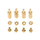 Touch Screen Accessories Hex Brass Cylinder + Screw +Nut For Raspberry Pi 2 3