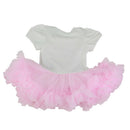 Set of 2pcs Cake Patterns Rompers Tiered Skirt Headband Clothes for 22''-23''