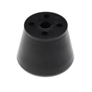 2Pack Quad Roller Skates Toe Stops Stopper Gear for Adults Outdoor Skating Black