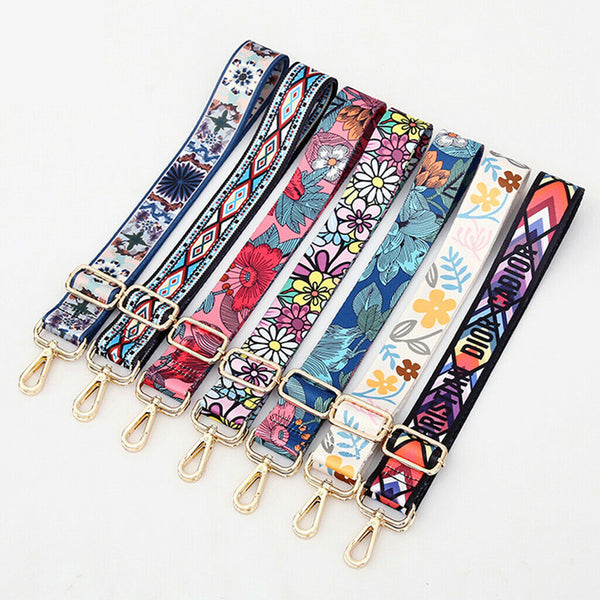 Adjustable Crossbody Bag Strap Replacement Shoulder Handbag Belt Red