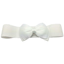 2x Lady  Buckle Wide Stretch Bowknot Elastic Retro Waistband Dress Belt