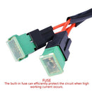 Double High and Low Beam Vehicle Relay Harness H4 9003 with Insulated Ceram