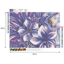 5D DIY Full Drill Diamond Painting Cross Stitch Embroidery Kit (Flower05)