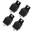 4Pcs Car Auto DC 12V 40AMP SPST Relay Relays 4 Pin Universal ZT603-12V-A-S