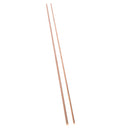 1Pc 99.9% Pure Copper Metal Rods Cylinder Length 50cm, Diameter 3mm