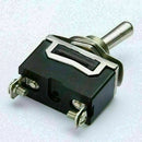 New Durable ON/OFF SPST Toggle Metal Lever Car Dash Cover Light+Miss A2L8 S D5H5