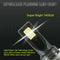 2X H1 LED Headlight Kit 200W High or Low Beam Bulbs 6000K 20000LM Super Bright