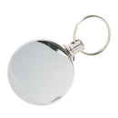 Anti Lost Key Chain Badge Holder Steel ID Card Belt Clip 50cm Steel Wire