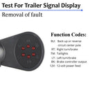 7Pin 12V RV Trailer Boat Socket Circuit Light Plug Tester Socket LED Adapter-OZ