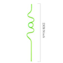 Children's curly party straws, crazy party straw curling novel straws, for  F9J5