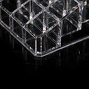 Clear Acrylic 9 Lipstick Holder Display Cosmetic Organizer Makeup Case Storage3c