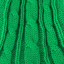 Small Pet Dog Sweater Warm Clothes Crochet Coat For Chihuahua Green 4#