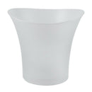 LED Luminous Ice Bucket Beer Wine Whisky Cooler Bowl 5L for Club Bar Party White