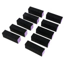 10PCS 4 Way Nail Buffer Buffing Block Sanding File Acrylic UV Smooth Sponge