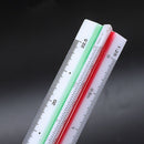 1:20 1:25 1:50 1:75 1:100 1:125 Plastic Triangular Scale Ruler