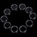 10Pcs 3g Round Pot Cosmetic Sample Empty Container Tiny Bottle Make Up Eyesha ME