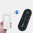 Bluetooth Hands-Free Car Kit Wireless Speaker Phone Magnetic Sun Visor Clip