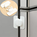 2X Creative  Fridge Freezer Door Lock Latch Catch For Kids Child Baby Safety JR