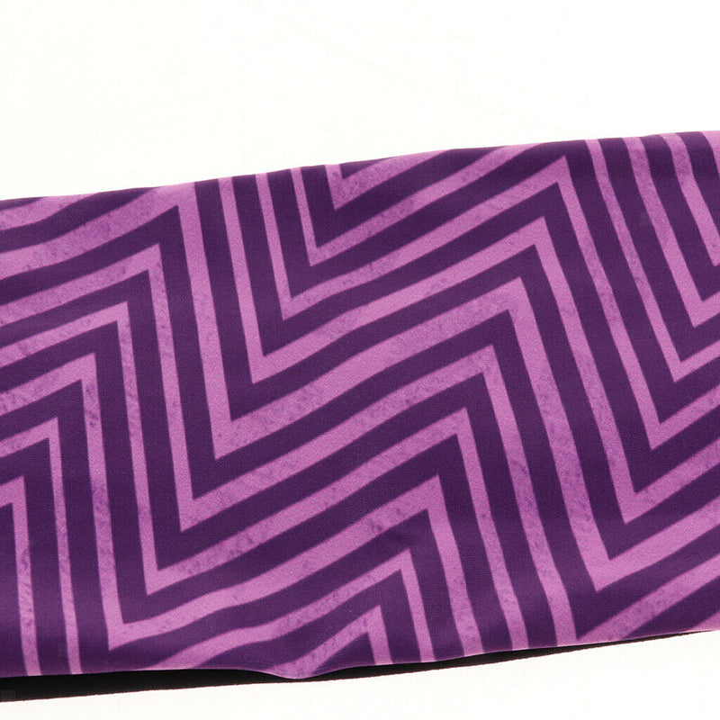 Purple Travel Yoga Sport Makeup Headband Anti-slip Unisex Wide Hairband