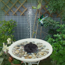 Solar Fountain Pump Floating Bird Bath Water Panel Home Garden Pond Pool