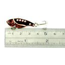 4x Bass CrankBait Hook Minnow Spoon Crank Bait Tackle Metal Fishing Lures