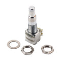 Guitar Bass Mini Dual Pots Stacked Concentric Potentiometer W/ Center Deten N9N5