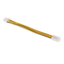 5pcs 4 Pin Female to 8 Pin Male CPU Power Converter Cable Lead Adapter Cord