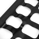 48x15 inch Universal Tailgate Net for Compact Mid Size Pickup Truck (Black) A