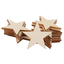 25pcs/set Wooden Stars Shape Craft Hanging Tag, star Wedding Favors . Brida F1O8