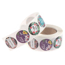 500pcs/roll flower Thank You Stickers seal labels gift Packaging StickersSEAU