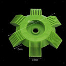 2x Comb Evaporator Air Conditioning Cleaner Kit Comb Blade Brush Tools Accs