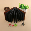 Wooden Cover 8\'\' DIY Photo Album Ringbinder Camera Memories Stickys YS