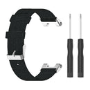 Nylon Canvas Replacement Wrist Strap for Huami Amazfit T-Rex A1918 (Black) A