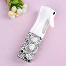 Hairdressing Spray Empty Bottle Refillable Mist Bottle Hair Tools (White)