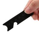 outdoor camping hiking survival flint scraper squar type outdoor survival tool Z
