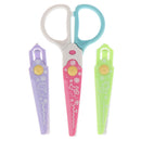 1set DIY cute plastic scissors for paper cutter scrapbooking kids station IO3C