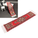 Oriental Design Woven Carpet Mats Floor Coverings Room Decorative for 1:12