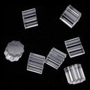 Petal Style Earring Wire Stopper (100PCS) Earring Safety Backs Rubber   Z