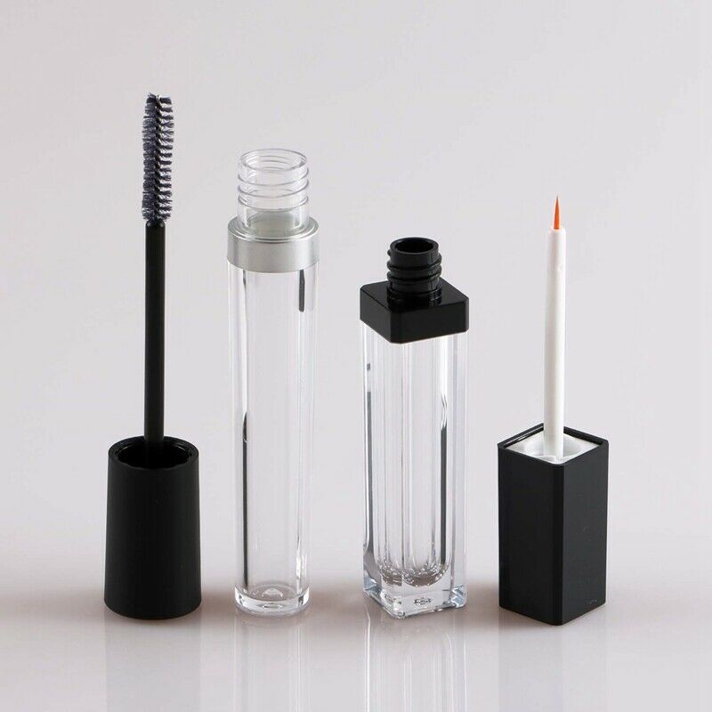 1 Set 4 Pcs Reusable Empty Bottle Tube Container For Eyelash Growth Oil Mas