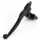 Aluminum Left 7/8 Inch Handlebar Clutch Lever for Pit Dirt Bike ATV (Black)