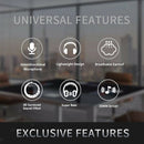 Wired 3.5mm PC Headset with Mic Microphone Noise Cancelling for Call Center