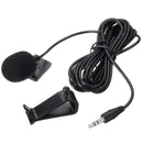 Black Car DVD Radio Audio Mini External Stereo Microphone 3.5mm Jack Plug Mic
