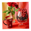 34cmx30cm Glass 5D Diamond DIY Painting Craft Kit Home Wall Hanging Decor
