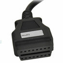 16pin Adapter For Saania To OBD2 OBD Extension Cable Truck Connector For TC I2U8