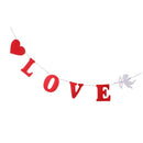 Romantic Love Heart Angel Banner Wedding Engagement Party Hanging Decor