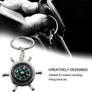 Compass Alloy Keychain Camping Hiking Outdoor Travel Portable Tool Practica U0J2
