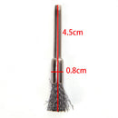 5mm Stainless steel wire brush die grinder shank power rotary drill tool 15pc OZ